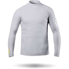 Zhik Junior ECO Long Sleeve Spandex Rash Vest / Guard - Platinum