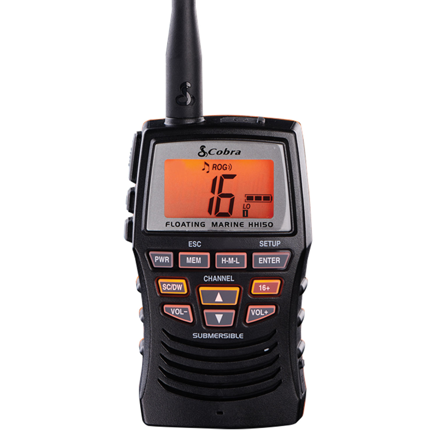 Cobra Hh150 Handheld Floating Vhf Radio Mrhh150flte Coast Water Sports