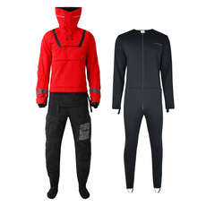 Typhoon PS440 2.0 HE Drysuit & Undersuit | Con-Zip - Red/Black Typhoon PS440 2.0 HE Drysuit & Undersuit | Con-Zip - Red/Black