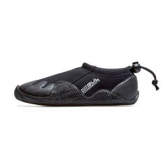 Gul Junior Power Slippers 3mm Wetsuit Shoes - Black/Grey - BO1267-B7