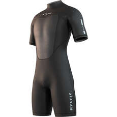 Mystic BRAND 3/2mm Back-Zip Shorty Wetsuit - Black 250035