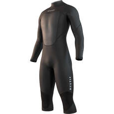 Mystic BRAND 3/2mm Back-Zip Long Arm Short Leg Wetsuit - Black 250032