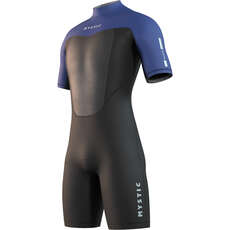 Mystic BRAND 3/2mm Back-Zip Shorty Wetsuit - Blue 250035