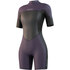 Mystic Womens Brand 3/2mm Back-Zip Shortty Wetsuit - Purple 250064