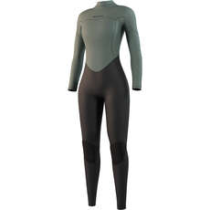 Mystic Womens Star 3/2mm Back-Zip Fullsuit Wetsuit - Dark Olive 250054