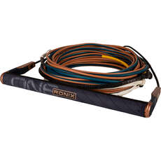 Ronix ONE Combo R8 80ft Wakeboard Rope and Handle Package - Blue/Copper