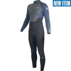 Alder Freeide 3/2mm Blindstitched Backzip Wetsuit - Blue Alder Freeide 3/2mm Blindstitched Backzip Wetsuit - Blue