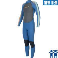 Alder Junior Impact 3/2mm Fullsuit Wetsuit - Blue Strike WS23GIF Alder Junior Impact 3/2mm Fullsuit Wetsuit - Blue Strike WS23GIF