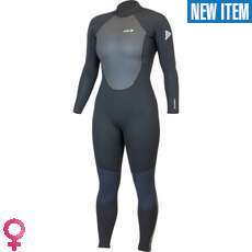 Alder Womens Stealth 5/4/3mm GBS Backzip Wetsuit - Black Alder Womens Stealth 5/4/3mm GBS Backzip Wetsuit - Black