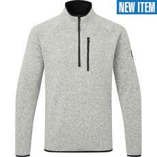 Gill Knit Fleece 1/4 Zip - Grey Marl Gill Knit Fleece 1/4 Zip - Grey Marl