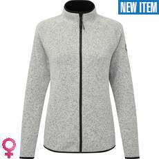 Gill Womens Knit Fleece - Grey Marl 1499W Gill Womens Knit Fleece - Grey Marl 1499W