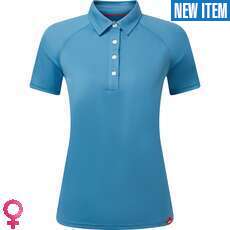 Gill Womens UV Tec Polo - Seascape Blue Gill Womens UV Tec Polo - Seascape Blue