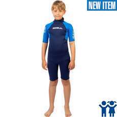 Gul Junior G-Force NatuR 3/2mm Shorty Wetsuit - Navy/Blue Gul Junior G-Force NatuR 3/2mm Shorty Wetsuit - Navy/Blue