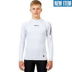 Gul Junior Long Sleeve Rashguard - White Gul Junior Long Sleeve Rashguard - White
