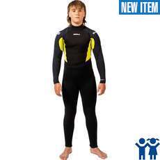Gul Junior Response NatuR 3/2mm Backzip Wetsuit - Black/Lime Gul Junior Response NatuR 3/2mm Backzip Wetsuit - Black/Lime