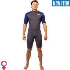 Gul Response NaruR 3/2mm Shorty Wetsuit - Grey/Blue Gul Response NaruR 3/2mm Shorty Wetsuit - Grey/Blue
