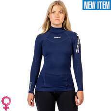 Gul Womens Long Sleeve Rashguard - Blue Gul Womens Long Sleeve Rashguard - Blue