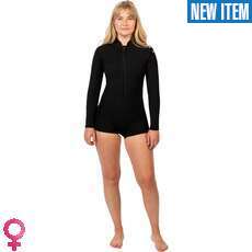 Gul Womens Luna7 Yulex 2mm Boyleg Springsuit Wetsuit - Black Gul Womens Luna7 Yulex 2mm Boyleg Springsuit Wetsuit - Black