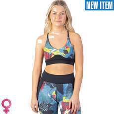 Gul Womens Luna7 Neoprene Bra Top - Tropical/Black Gul Womens Luna7 Neoprene Bra Top - Tropical/Black