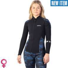 Gul Womens Luna7 2mm Neoprene Jacket - Nuwave Camo/Black Gul Womens Luna7 2mm Neoprene Jacket - Nuwave Camo/Black