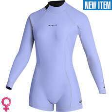 Mystic Womens Lunar 2/2mm Back-Zip Springsuit - Iris Blue Mystic Womens Lunar 2/2mm Back-Zip Springsuit - Iris Blue