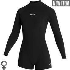 Mystic Womens Lunar 2/2mm Back-Zip Springsuit - Black Mystic Womens Lunar 2/2mm Back-Zip Springsuit - Black
