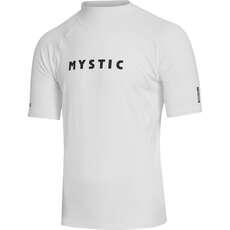 Mystic Star Short-Sleeve Rashvest  - White 240164