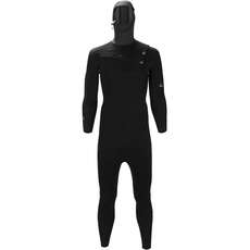 Sola Obsidian 6/5/4mm Hooded Front Zip Wetsuit - Black