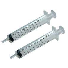 BlueGee Syringe - Twin Pack - 10ml - For Accurate Resin Mixing