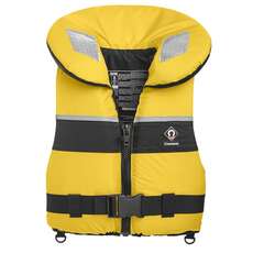 Crewsaver Spiral Large Child / Junior 100N Lifejacket - Yellow/Navy