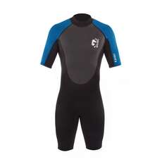 Gul Junior G-Force 3mm Shorty Wetsuit  - Black/Zafer