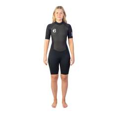 Gul Womens G-Force 3mm Shorty Wetsuit  - Black