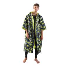 Gul Evo Robe Waterproof Hooded Changing Poncho - Black/Camo