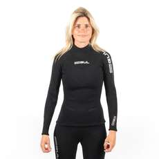 Gul Womens Code Zero 1mm Thermo Wetsuit Top - Black - AC0112