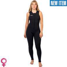 Gul Womens Response 3mm Frontzip Long Jane Wetsuit - Black Gul Womens Response 3mm Frontzip Long Jane Wetsuit - Black