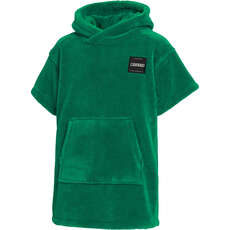 Mystic Kids Teddy Poncho - Green 240420