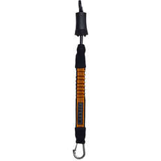 Mystic Kite Short Safety Leash - Black/Orange 230281