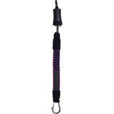 Mystic Kite Short Safety Leash - Purple/Grey 230281