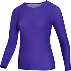 Mystic Womens Star Long-Sleeve Rashvest - Purple 240174