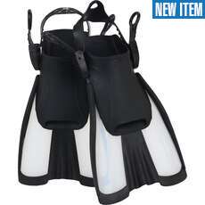 Ocean Blue Avance-Pro Short Snorkelling / Swim Fins - Black Ocean Blue Avance-Pro Short Snorkelling / Swim Fins - Black