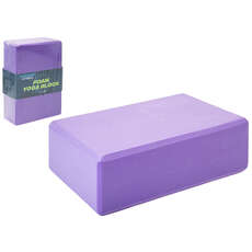 Pursuit Fitness Foam Yoga Block - Purple