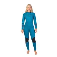 Gul Womens Response Blindstitched 3/2mm Wetsuit  - Teal/Marbel