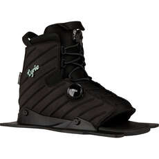 Radar Womens Lyric BOA Front Feather Frame Waterski Boot - Coal