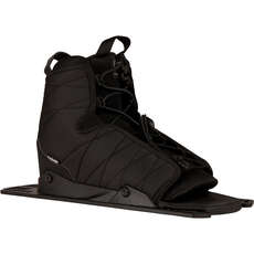 Radar Prime Rear Feather Frame Waterski Boot - Jet Black