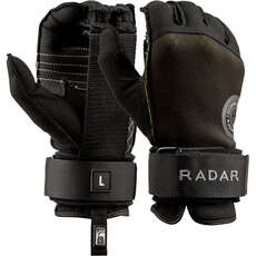 Radar Vice Inside-Out Waterski Gloves - Black / Midnight Volt