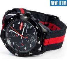 Ronstan Clear Start Analogue Sailing Watch - Black/Red Ronstan Clear Start Analogue Sailing Watch - Black/Red