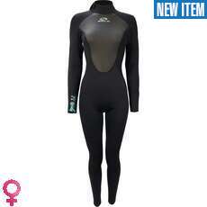 Sola Womens Ignite 3/2mm Fullsuit Wetsuit - Black/Black Sola Womens Ignite 3/2mm Fullsuit Wetsuit - Black/Black
