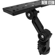 Yak Attack Rectangular Fish Finder Mount with Track Mounted LockNLoad Mounting Yak Attack Rectangular Fish Finder Mount with Track Mounted LockNLoad Mounting