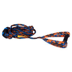 Hyperlite ARC 25 Ft Surf Rope with Handle - Orange/Blue