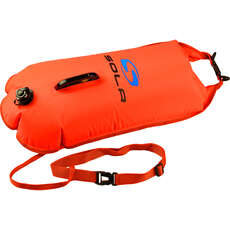 Sola Open Water Swim Float Dry Bag 28L - Orange A2132